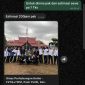 PENIPUAN : Salah satu nomor WhatsApp pelaku penipuan terhadap kontraktor yang mengatasnamakan Dinas Perhubungan.(IST)