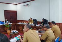YUAS ELKO - menghadiri secara virtual rapat pengendalian inflasi bersama Menteri Dalam Negeri Tito Karnavian.(IST)