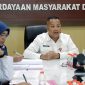 PIMPIN : Kadis PMD Provinsi Kalteng H. Aryawan saat memimpin Rakor bersama Diskop-UKM yang dilaksanakan di Ruang Zoom Meeting Dinas PMD Provinsi Kalteng, Rabu (9/4).(IST)
