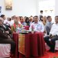HADIRI : Asisten Ekbang, Sri Widanarni hadiri saat meghadiri Acara Puncak Peringatan Hari Bhakti Pemasyarakatan Ke-61 secara virtual di Aula Lembaga Pemasyarakatan (Lapas) Kelas II Palangka Raya, Senin (28/4).(IST)