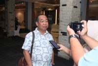 MENGUNGKAPKAN - Kepala Dinas DLH Kalteng Joni, usai mengikuti rapat bersama DPR RI.(IST)