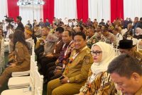 HADIRI : Wakil Gubernur Provinsi Kalteng H. Edy Pratowo, saat menghadiri acara Sarasehan Kebangsaan bertajuk Memperkokoh Ideologi Pancasila Menghadapi Tantangan Geopolitik Global Menuju Indonesia Raya, yang berlangsung di Gedung Nusantara IV, Kompleks Parlemen MPR RI, Selasa (20/5).(IST)