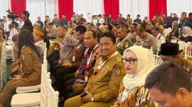 HADIRI : Wakil Gubernur Provinsi Kalteng H. Edy Pratowo, saat menghadiri acara Sarasehan Kebangsaan bertajuk Memperkokoh Ideologi Pancasila Menghadapi Tantangan Geopolitik Global Menuju Indonesia Raya, yang berlangsung di Gedung Nusantara IV, Kompleks Parlemen MPR RI, Selasa (20/5).(IST)