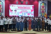 MEMOTIVASI - Ketua TP-PKK Kalteng ajak komitmen peserta, disiplin ikuti seleksi paskibraka.(IST)