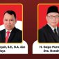 DIDISKUALIFIKASI : Dua pasang calon Pilkada Batara yang di diskualifikasi oleh MK.(IST)