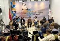 DISKUSI : Suasana diskusi terkait RUU penyiaran yang digelar di ANTARA Heritage Center Jakarta, Jumat (20/6).(IST)