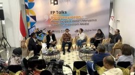 DISKUSI : Suasana diskusi terkait RUU penyiaran yang digelar di ANTARA Heritage Center Jakarta, Jumat (20/6).(IST)
