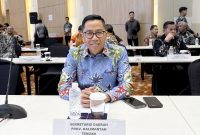 HADIRI : Plt. Sekda Provinsi Kalteng Leonard S. Ampung saat menghadiri Rakernas Forsesdasi tahun 2025 di Jakarta.(IST)