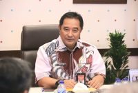 RESPON : Direktur Jenderal Politik dan Pemerintahan Umum Kementerian Dalam Negeri Bahtiar saat merespons Putusan Mahkamah Konstitusi (MK) Nomor 135/PUU-XXII/202426/6/2025, Kamis (26/6).(IST)