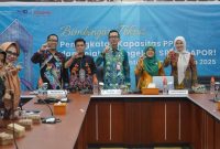 BIMTEK : Plt. Kepala Diskominfosantik Kalteng, Rangga Lesmana saat mengikuti Bimtek Peningkatan Kapasitas Pejabat Pengelola Informasi dan Dokumentasi (PPID) serta Pengelola SP4N-LAPOR Tahun 2025 di Aula Kanderang Tingang, Palangka Raya, Kamis (12/6).(IST)