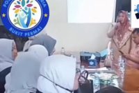 RAPAT : Posyandu Integrasi Layanan Primer (ILP) Ceria Bukit Permai, Kecamatan Baamang saat melakukan Kegiatan Pelayanan Posyandu.(IST)
