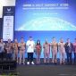 HADIRI : Menteri Komdigi, Meutya Viada Hafid menghadiri HIPMI X MVT Connect 2025 bertajuk Beyond Limits- AI for Next - Gen Digital Transformation di Hotel Claro Makassar Jl Ap Pettarani, Senin (16/5).(IST)