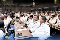 HADIRI : Bupati Lamandau, Rizky Aditya Putra, saat mengikuti Munas VI APKASI yang dilaksanakan di Hotel The Sentra, Minahasa Utara, Sulawesi Utara, pada Jumat (30/5/2025).(IST)