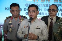 RETRET : Gubernur Lembaga Ketahanan Nasional TB Ace Hasan Syadzily saat kegiatan Retret Kepala Daerah dan Wakil Kepala Daerah Gelombang II di Kampus Institut Pemerintahan Dalam Negeri (IPDN) Jatinangor, Kabupaten Sumedang, Jawa Barat, Senin (23/6).(IST)