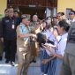 SIDAK : Gubernur Kalteng H. Agustiar Sabran saat melakukan inspeksi mendadak ke SMAN 3 Palangka Raya, Selasa (10/6).(IST)