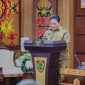 SAMBUTAN : Wakil Gubenur H. Edy Pratowo saat memberikan sambutan saat rapat Koordinasi TEPRA di Aula Eka Hapakat, Kantor Gubernur Kalteng, pada Senin (28/7/2025).(IST)