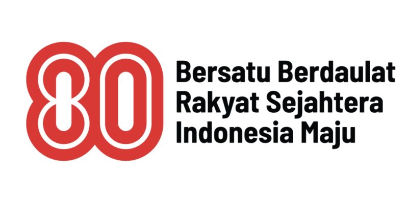 Logo HUT ke-80 Kemerdekaan RI