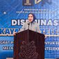 PAPARAN : Ketua Dekranasda Kalteng Aisyah Thisia Agustiar Sabran saat paparkan materi pada Diseminasi KI yang digelar Kantor Wilayah Kemenkumham Kalteng, Rabu (23/7/2025).(IST)
