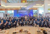 FOTO BERSAMA: Kepala Dinas Pendidikan Kabupaten Kotim Muhammad Irfansyah saat foto bersama dengan guru penggerak, Selasa (24/6/2025).(IST)