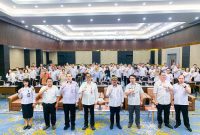 PENDAMPINGAN - Hadir Asisten Ekbang Setda Prov. Kalteng Herson B. Aden, serta Kelompok Kerja (Pokja) Sanitasi Kabupaten/Kota di Kalimantan Tengah.(IST)