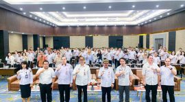 PENDAMPINGAN - Hadir Asisten Ekbang Setda Prov. Kalteng Herson B. Aden, serta Kelompok Kerja (Pokja) Sanitasi Kabupaten/Kota di Kalimantan Tengah.(IST)