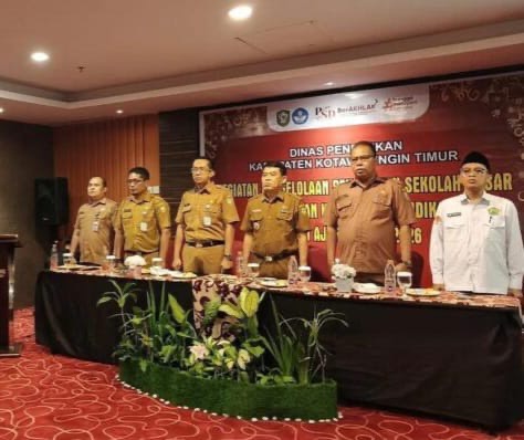 HADIRI : Kepala Disdik Kotim, Muhammad Irfansyah saat menghadiri salah satu kegiatan  Kamis, (26/6/2025).(IST)