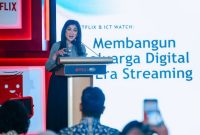 SAMBUTAN : Direktur Jenderal Komunikasi Publik dan Media Kementerian Komdigi Fifi Aleyda Yahya, saat menyampaikan sambutan 
dalam acara Membangun Keluarga Digital di Era Streaming yang digelar di Jakarta Pusat, Selasa (5/8/2025).(IST)