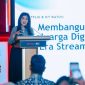 SAMBUTAN : Direktur Jenderal Komunikasi Publik dan Media Kementerian Komdigi Fifi Aleyda Yahya, saat menyampaikan sambutan 
dalam acara Membangun Keluarga Digital di Era Streaming yang digelar di Jakarta Pusat, Selasa (5/8/2025).(IST)