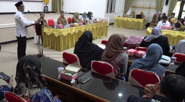PELATIHAN : Disdik Kotim saat mengelar pelatihan guru agama Islam beberapa waktu lalu.(IST)
