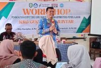 WORKSHOP : KKG Gugus I Halilintar mengadakan workshop Peningkatan Kompetensi Guru dalam Proses Pembelajaran, Kamis (6/2/2025),(IST)