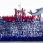 KEGIATAN OUTDOR : Ratusan siswa -siswi SDN 2 MB Hulu saat melakukan kegiatan outdor di Ikon Jelawat belum lama ini.(IST)
