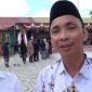 DIWAWANCARAI: Kepala SMP Negeri 4 Sampit, Anjar Subiantoro saat di wawancarai awak media belum lama ini.(IST)