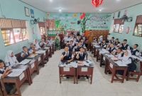 PEMBELAJARAN : Aktivitas pembelajaran di salah satu sekolah di Kabupaten Kotim, Senin, (9/6/2025).(IST)