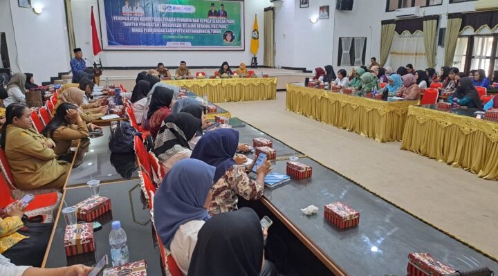 PELATIHAN : Sejumlah guru PAUD yang ada di Kotim saat mengikuti pelatihan, beberapa waktu lalu.(IST)