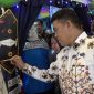 HADIRI : Kepala Dinas Pendidikan Kotim, M Irfansyah saat menghadiri bazar guru penggerak, beberapa waktu lalu.(IST)