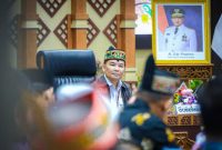 RAKOR : Gubernur Kalteng H. Agustiar Sabran hadiri Rakor Pemda se-Kalteng Tahun 2025 di Aula Jayang Tingang, Kantor Gubernur Kalteng, Jumat (22/8/2025).(IST)