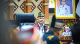 RAKOR : Gubernur Kalteng H. Agustiar Sabran hadiri Rakor Pemda se-Kalteng Tahun 2025 di Aula Jayang Tingang, Kantor Gubernur Kalteng, Jumat (22/8/2025).(IST)