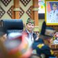 RAKOR : Gubernur Kalteng H. Agustiar Sabran hadiri Rakor Pemda se-Kalteng Tahun 2025 di Aula Jayang Tingang, Kantor Gubernur Kalteng, Jumat (22/8/2025).(IST)