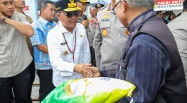 PENYALURAN - Gubernur mengapresiasi langkah Polri dalam mengawal penyaluran SPHP.(IST)