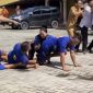MERIAH - Suasana lomba yang diikuti oleh Guru-guru kecamatan di Kotawaringin Timur.(IST)