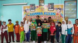 JUARA : Siswi SDN 4 Ketapang Raih Juara 2 pada FLS2N Gambar Ekspresi Tingkat Kecamatan MB Ketapang, Senin, (28/4/2025).(IST)