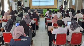 PELATIHAN : Para Guru di Kabupaten Kotim saat mengikuti pelatihan penyusunan modul ajar berbasis deep learning beberapa waktu lalu.(IST)
