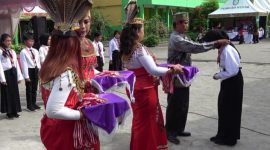 KEGIATAN: Salah satu sekolah yang ada di Kabupaten Kotim saat melaksanakan  kegiatan P5, Selasa, (24/6/2025).(IST)