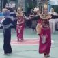 LOMBA : Para pelajar saat mengikuti lomba Tari Kreasi saat FLS2N tahun 2025 Tingkat Kabupaten di MAN Kotim, Senin (19/5/2025).(IST)