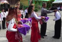 PERPISAHAN: Suasana perpisahan yang digelar SDN 3 Mentawa Baru Hulu beberapa waktu lalu.(IST)