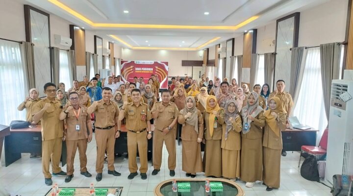 PELATIHAN : Pelatihan penyusunan modul ajar berbasis deep learning yang digelar Dinas Pendidikan Kotim, beberapa waktu lalu.(IST)
