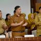 HADIRI : Bupati Lamandau, Rizky Aditya Putra saat menghadiri, Rakor Terpa Triwulan II Tahun Anggaran 2025 di Aula Eka Hapakat, Lantai III Kantor Gubernur Kalteng, Senin (28/7/2025).(IST)