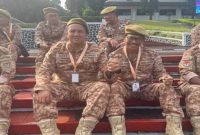 RETREAT : Bupati Lamandau Rizky Aditya Putra dan Wakil Bupati Lamandau Abdul Hamid. Saat mengikuti Retreat di IPDN Jatinangor, Kabupaten Sumedang. Minggu (22/6/2025).(IST) 