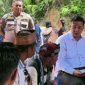 HADIRI : Bupati Lamandau, Rizky Aditya Putra saat menghadiri mediasi dengan masyarakat, di wilayah PBS Kabupaten Lamandau, belum lama ini.(IST)