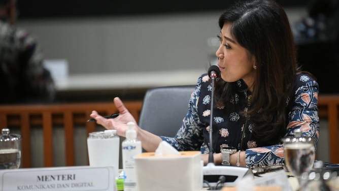 Ist/foto Komdigi: Meutya Hafid.
